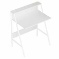 Birou, Hanah Home, Piano, 74x92x48 cm, PAL, Alb