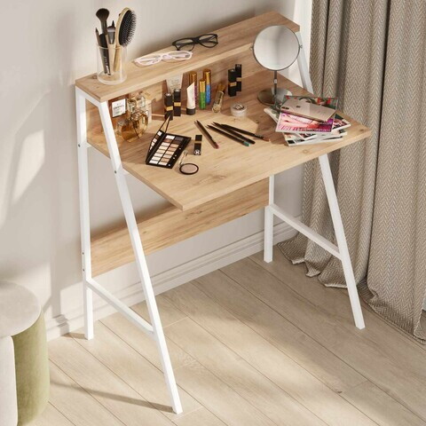 Birou, Hanah Home, Piano, 74x92x48 cm, PAL, Maro