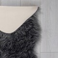 Covor Sheepskin Charcoal, Flair Rugs, 70 x 140 cm, poliester, gri