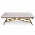 Masuta de cafea, Hanah Home, Home Ext, MDF, Lisabona / Aur