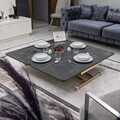 Masuta de cafea, Hanah Home, Home Ext, MDF, Negru