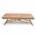 Masuta de cafea, Hanah Home, Home Ext, MDF, Pin / Aur
