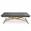 Masuta de cafea, Hanah Home, Juppo Ext, MDF, Negru