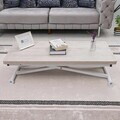 Masuta de cafea, Hanah Home, Home Ext, MDF, Lisabona / Alb