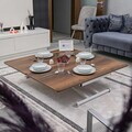 Masuta de cafea, Hanah Home, Home Ext, MDF, Nuc/Alb