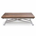 Masuta de cafea, Hanah Home, Home Ext, MDF, Nuc/Alb