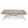 Masuta de cafea, Hanah Home, Juppo Ext, MDF, Antic / Alb