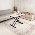 Masuta de cafea, Hanah Home, Mini Juppo Ext, MDF, Lisabona / Negru