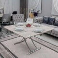 Masuta de cafea, Hanah Home, Juppo Int, MDF, Lisabona / Chrome