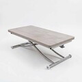 Masuta de cafea, Hanah Home, Juppo Int, MDF, Lisabona / Chrome