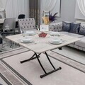 Masuta de cafea, Hanah Home, Juppo Int, MDF, Lisabona / Negru