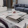 Masuta de cafea, Hanah Home, Juppo Int, MDF, Lisabona / Negru