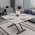 Masuta de cafea, Hanah Home, Juppo Ext, MDF, Lisabona / Negru