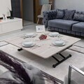 Masuta de cafea, Hanah Home, Juppo Ext, MDF, Lisabona / Negru