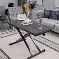 Masuta de cafea, Hanah Home, Home, MDF, Negru