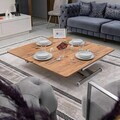 Masuta de cafea, Hanah Home, Home, MDF, Pin / Crom