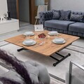 Masuta de cafea, Hanah Home, Juppo Int, MDF, Pin / Negru