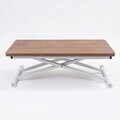 Masuta de cafea, Hanah Home, Home, MDF, Nuc/Alb