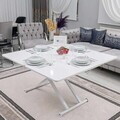 Masuta de cafea, Hanah Home, Home, MDF, Alb