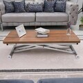 Masuta de cafea, Hanah Home, Home, MDF, Nuc / Crom
