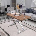 Masuta de cafea, Hanah Home, Home, MDF, Nuc / Crom