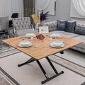 Masuta de cafea, Hanah Home, Home, MDF, Pin / Negru