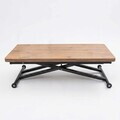 Masuta de cafea, Hanah Home, Home, MDF, Pin / Negru