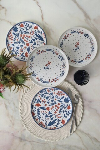 Set farfurii pentru desert, Hermia, 275KRM2021, Ceramica, Multicolor