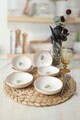 Set boluri pentru sos, Hermia, 275KRM2023, Ceramica, Alb