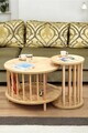 Set masute de cafea, Hanah Home, Peka-Set108, PAL, Maro