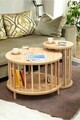 Set masute de cafea, Hanah Home, Peka-Set108, PAL, Maro