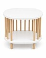 Masuta, Hanah Home, Pk-2109, 45x43x30 cm, PAL, Alb / Natural
