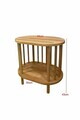 Masuta, Hanah Home, Pk-2109, 45x43x30 cm, PAL, Alb / Natural