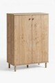 Dulap multifunctional, Hanah Home, Peka10Pk, 60x85x30 cm, PAL, Maro