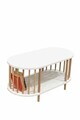 Masuta de cafea, Hanah Home, Peka-0111, 90x43x45 cm, PAL, Alb