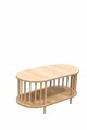 Masuta de cafea, Hanah Home, Peka-0111, 90x43x45 cm, PAL, Maro
