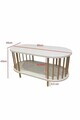 Masuta de cafea, Hanah Home, Peka-0111, 90x43x45 cm, PAL, Maro