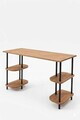 Birou, Hanah Home, Peka113, 120x74x52 cm, PAL, Pin / Negru