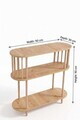 Bufet, Hanah Home, Peka-0119, 90x90x30 cm, PAL, Maro