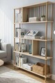 Corp biblioteca, Hanah Home, Peka145, 90x137x20 cm, PAL, Maro