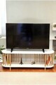 Comoda TV, Hanah Home, Peka-0112, 120x43x30 cm, PAL, Alb
