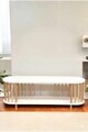 Comoda TV, Hanah Home, Peka-0112, 120x43x30 cm, PAL, Alb