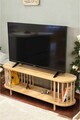 Comoda TV, Hanah Home, Peka-0112, 120x43x30 cm, PAL, Maro