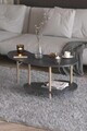 Masuta de cafea, Hanah Home, Peka-0021, 100x43x48 cm, PAL, Antracit
