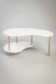 Masuta de cafea, Hanah Home, Peka-0021, 100x43x48 cm, PAL, Alb / Stejar