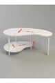 Masuta de cafea, Hanah Home, Peka-0021, 100x43x48 cm, PAL, Alb / Stejar