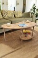 Masuta de cafea, Hanah Home, Peka-0021, 100x43x48 cm, PAL, Pin