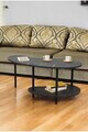Masuta de cafea, Hanah Home, Peka-0021, 100x43x48 cm, PAL, Marmura