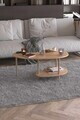 Masuta de cafea, Hanah Home, Peka-0021, 100x43x48 cm, PAL, Maro
