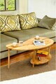 Masuta de cafea, Hanah Home, Tyc7725C83108E8E00, 100x43x48 cm, Lemn masiv, Lemn